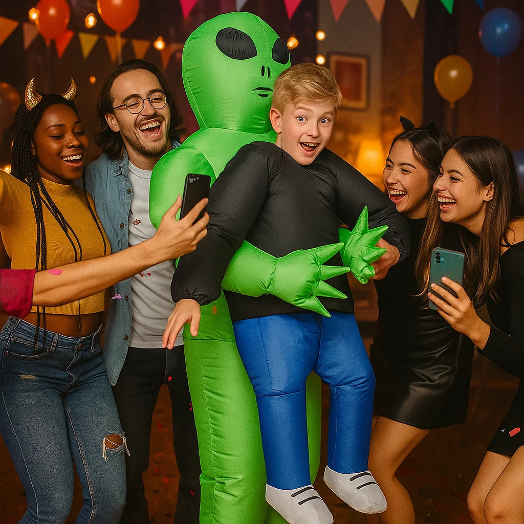 Inflatable Alien Abduction Costume