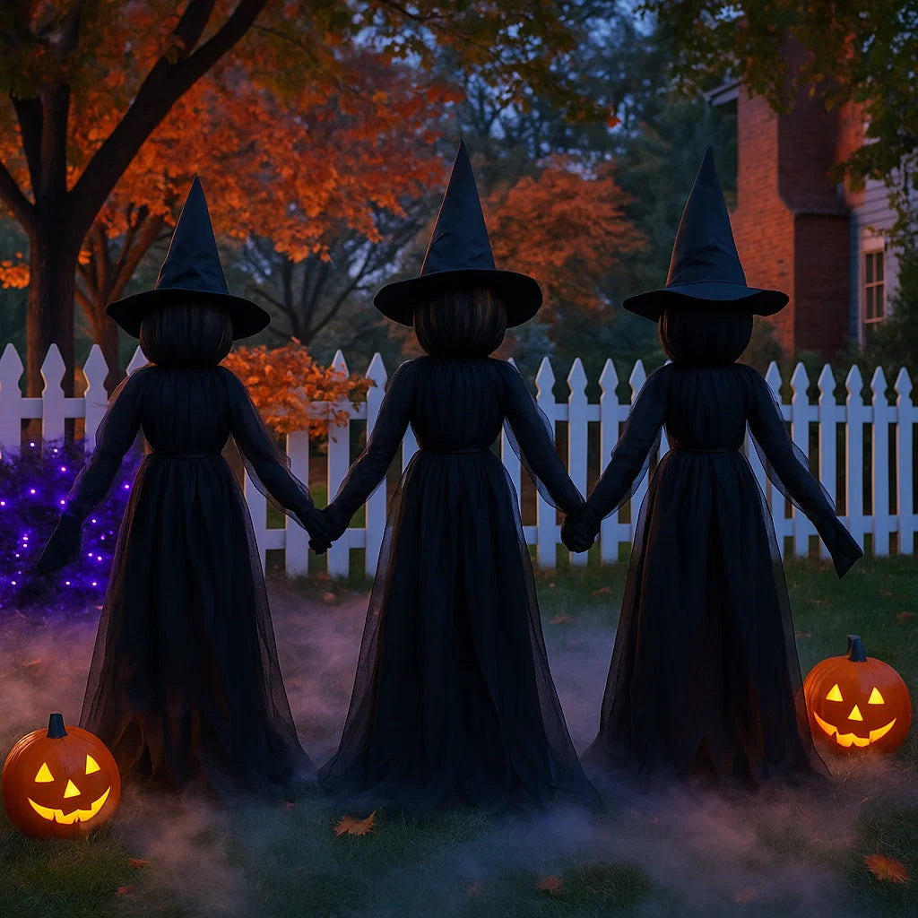 Hallowy™ Lighted Witchstakes