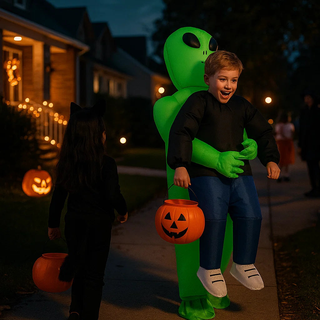 Inflatable Alien Abduction Costume