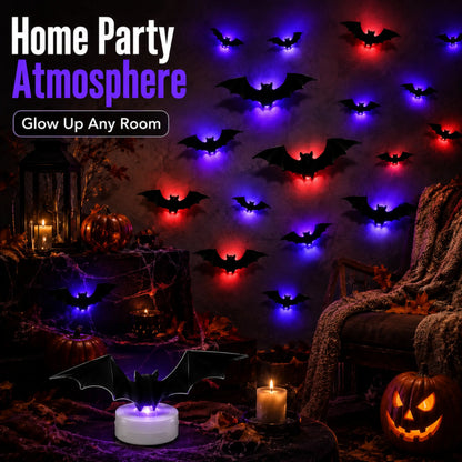 Hallowy™ GlowBats 3D