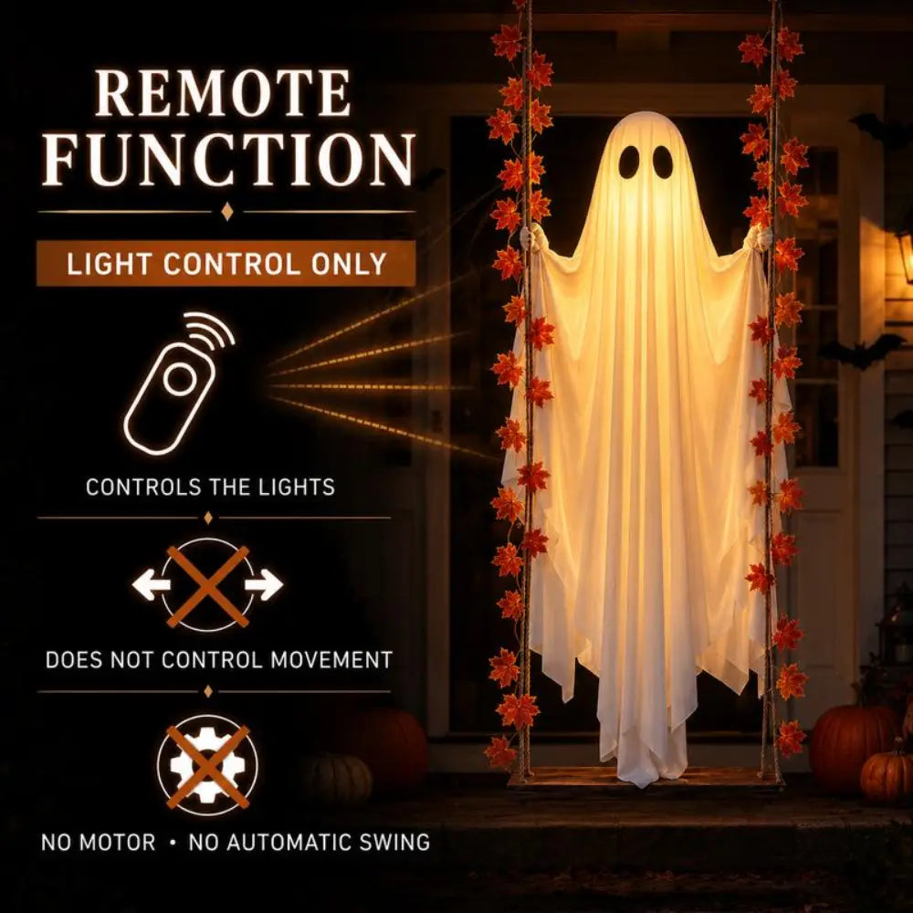 Hallowy™ Swinging Ghost