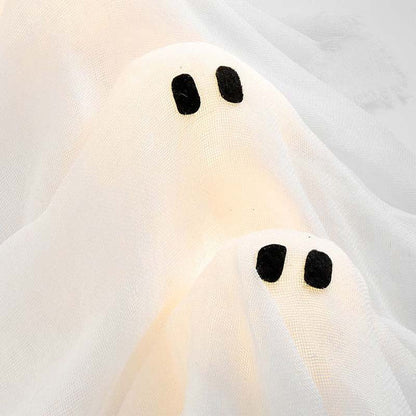 Hallowy™  Ghosts Glow Wreath