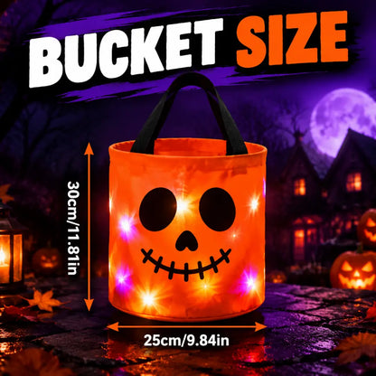 Hallowy™ Trick-or-Treat Buckets 4-Pack